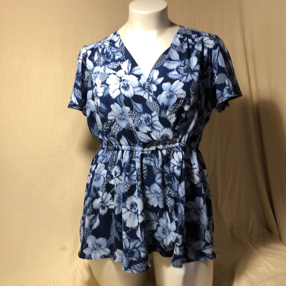 Lane bryant faux wrap top